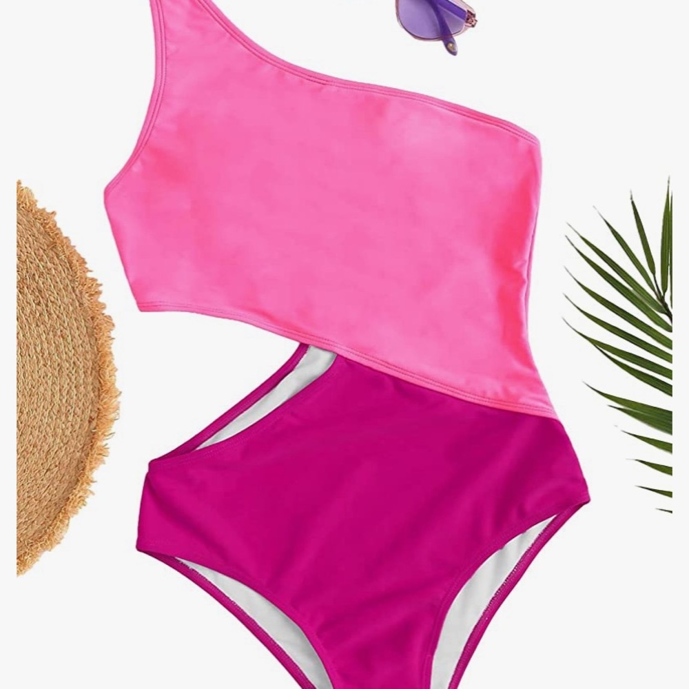 SweatyRocks Women’s one piece swimsuit monokini - Picture 4 of 7